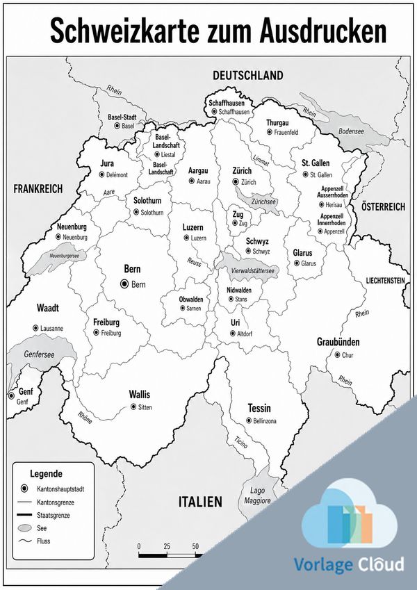 la suisse map