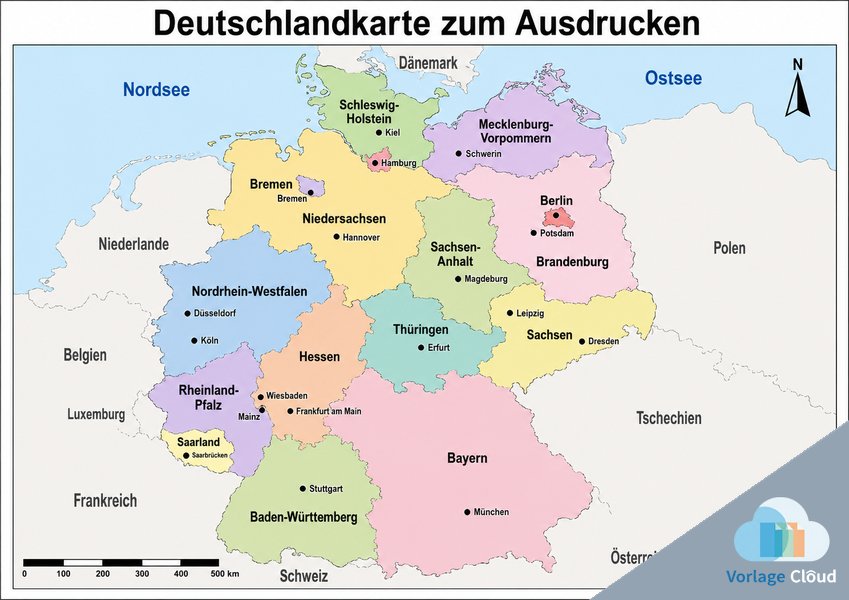 Mappe Deutschland Wm