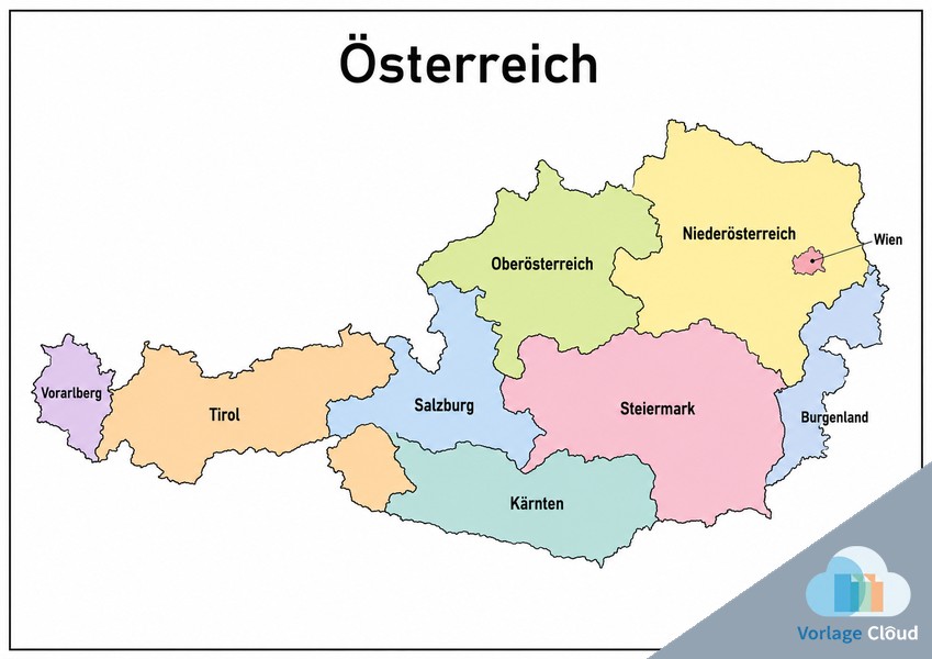 österreich map