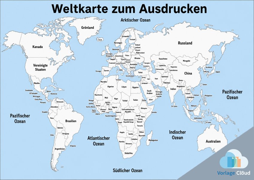 weltkarte als pdf