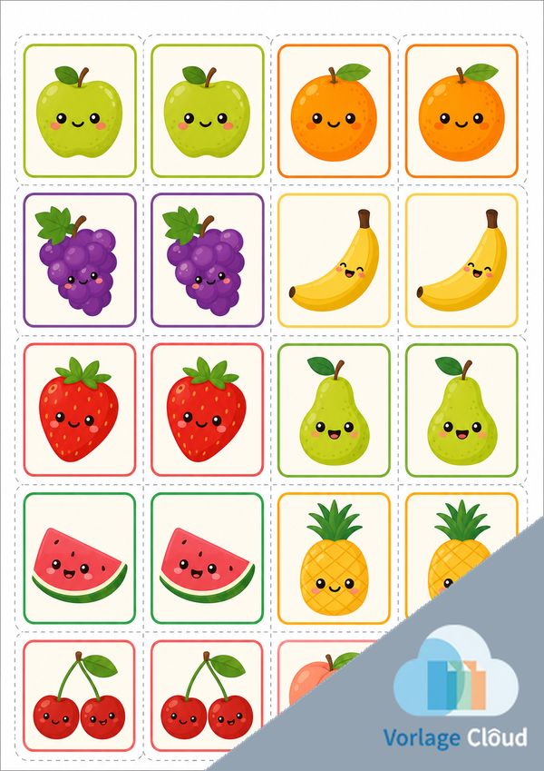 obst memory zum ausdrucken
