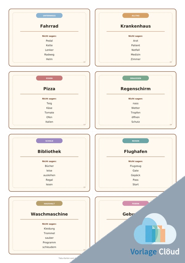 tabu karten spiel zum ausdrucken pdf