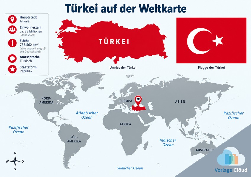 landkarte von der türkei