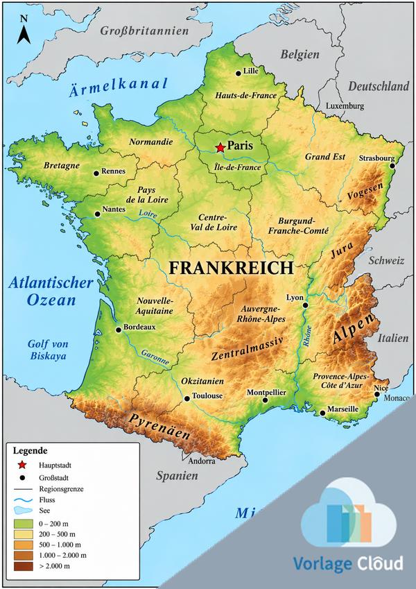 landkarte von frankreich wm